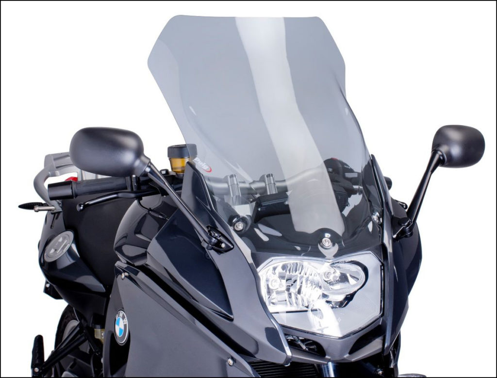 Puig tinted windshield for BMW F800GT sport touring motorcycle