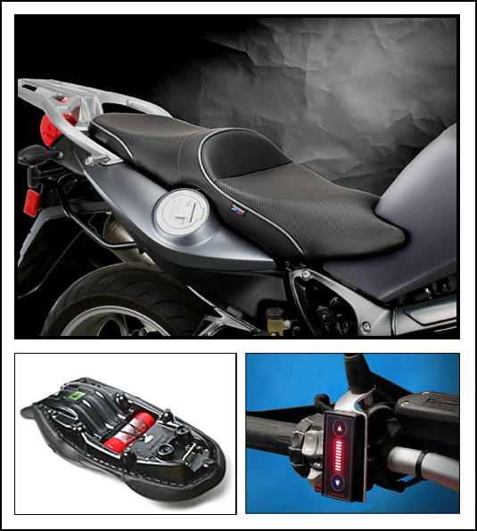 Sargent seat saddle BMW F800GT motorcycle long range day long comfort heated tool kit