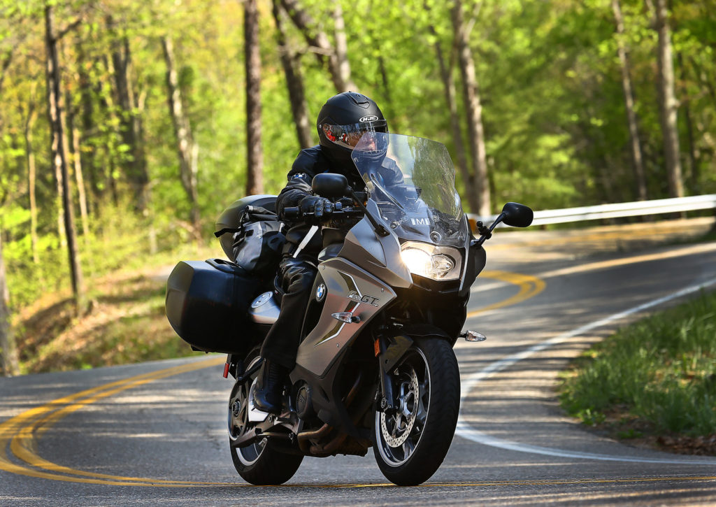 taming the dragon on a BMW sport touring bike motorcycle journey great smoky mountains