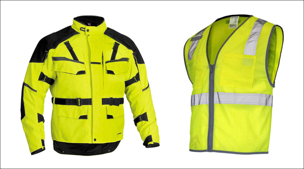 high visibility motorcycle apparel