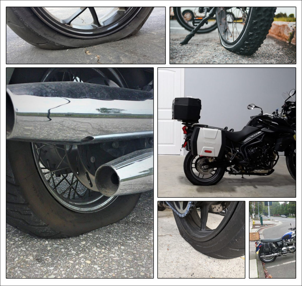 motorcycle tire pressure