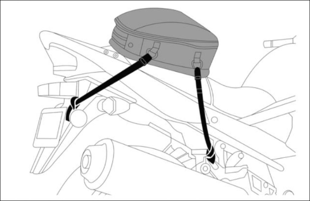 universal motorcycle luggage system