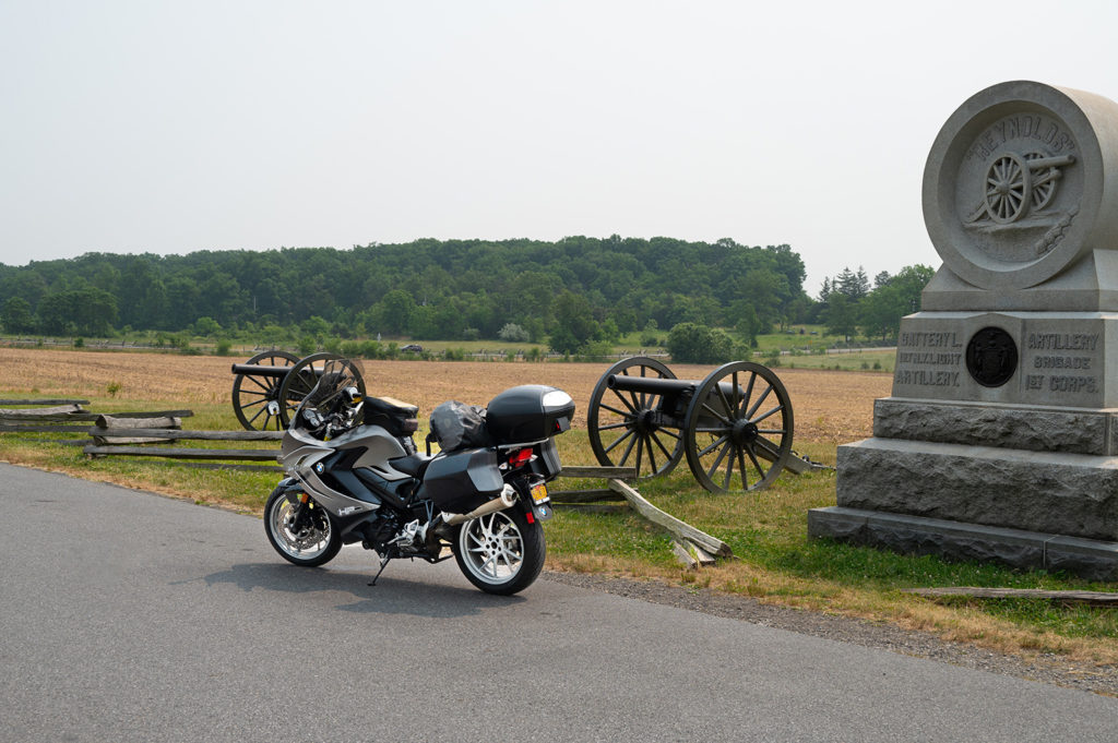 tour Gettysburg by motorcycle