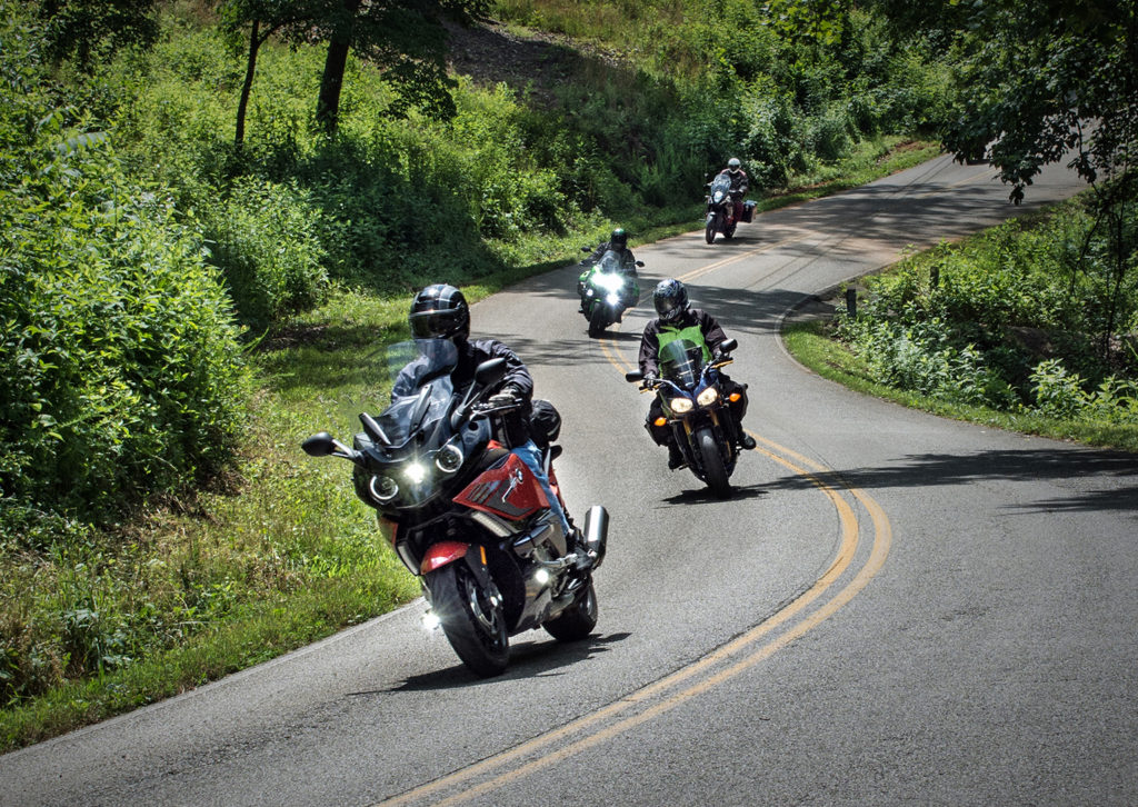 great motorcycle roads near Knoxville, TN