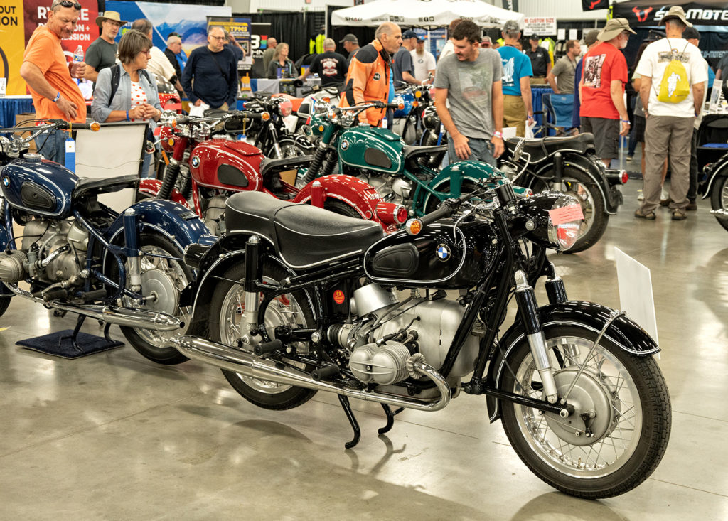 vintage BMW motorcycles